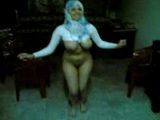 Busty Muslim Hijab Arab Girl Dancing Naked